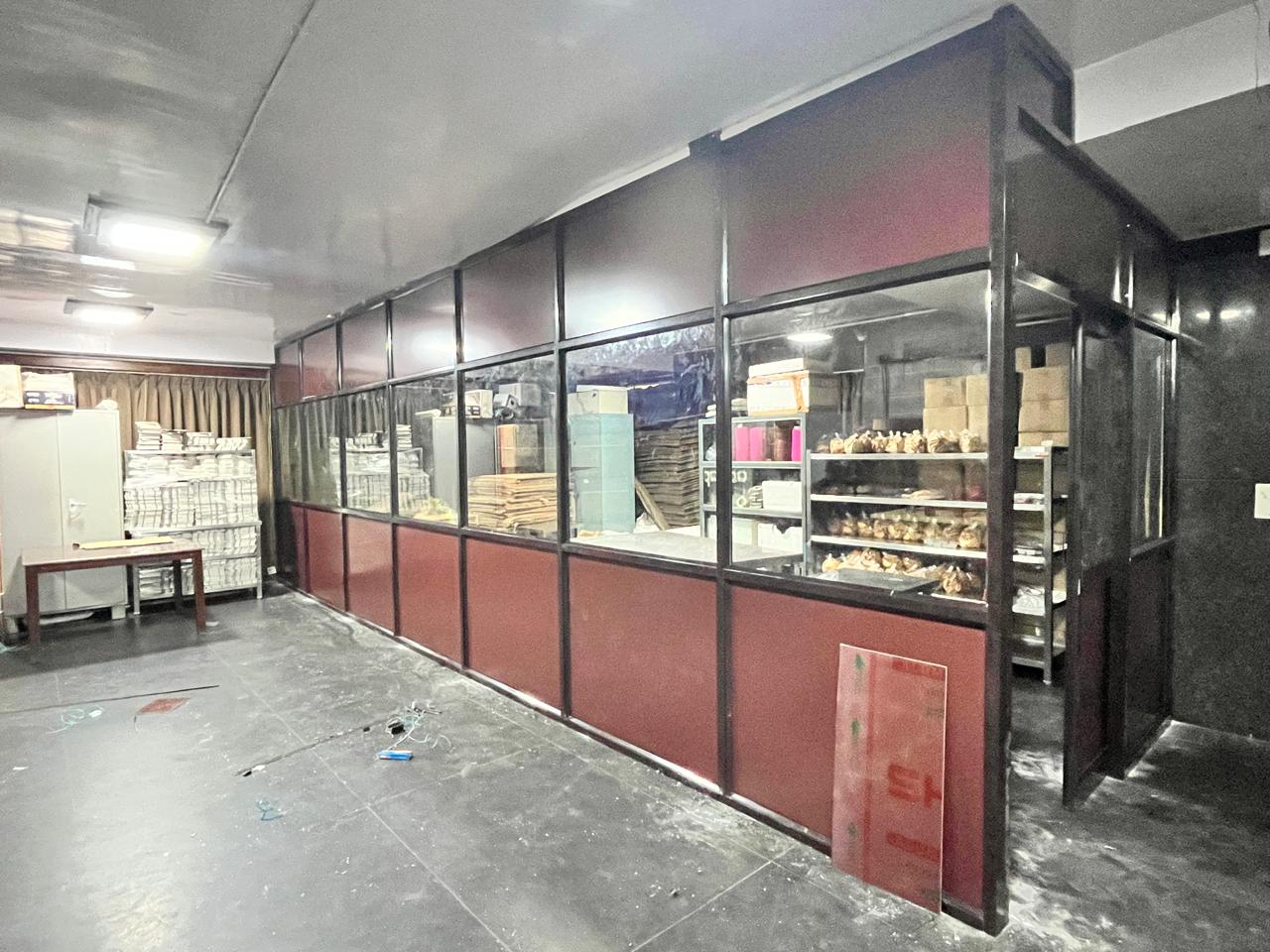 storage or workspace area
